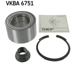 SKF Wheel Bearing Kit (VKBA6751) For: Land Rover