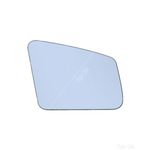 Wide Angled Mirror Glass - Summit ASRG-1096 - Fits Mercedes RHS