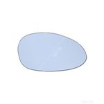 Heated Back Plate Wide Angled Mirror Glass - Summit ASRG-904BH - Fits BMW RHS