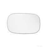 Replacement Mirror Glass with Back Plate - Summit CMV-21B - Fits Fiat