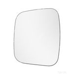 Commercial Replacement Mirror Glass Fits: Fiat Fiorino, Qubo (08 On) - Left