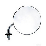 Replacement Mirror Glass - Classic Style Round Wing Mirror - Right - Summit CDM7-R