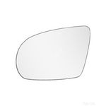 Replacement Mirror Glass - Summit SRG-1149 - Fits Audi A8 11 to 14 LHS