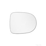Heated Back Plate Replacement Mirror Glass - Summit SRG-237BH - Fits Renault