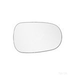 Replacement Mirror Glass with Back Plate - Summit SRG-255B - Fits Renault, Nissan