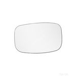 Replacement Mirror Glass with Back Plate - Summit SRG-397BL - Fits Ford Fiesta LHS