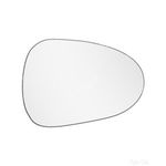 Heated Back Plate Replacement Mirror Glass - Summit SRG-740BH - Fits Seat RHS