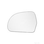 Heated Back Plate Replacement Mirror Glass - Summit SRG-836BH - Fits Audi, Skoda