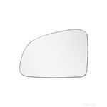 Heated Back Plate Replacement Mirror Glass - Summit SRG-889BH - Fits Vauxhall