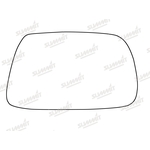 Summit Stick-On Replacement Mirror Glass (SRG-1392) For Jeep - RHS