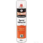 Tetrion Spray Adhesive - Spray Glue Aerosol - Clear Drying