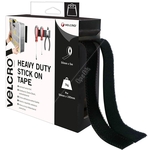 Velcro Brand Heavy Duty Stick On Tape - Black (VEL-EC60243)