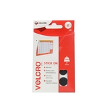 Velcro Brand Stick On Coins 16mm - Black (VEL-EC60228)