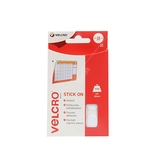 Velcro Brand Stick On Coins 16mm - White (VEL-EC60227)