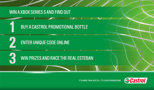 Castrol - Esteban Ocon Competition