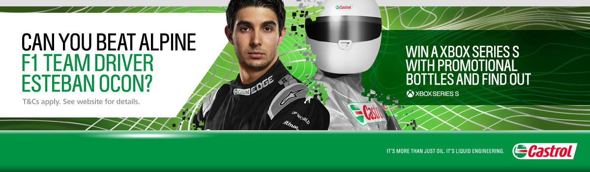 Castrol - Esteban Ocon Competition